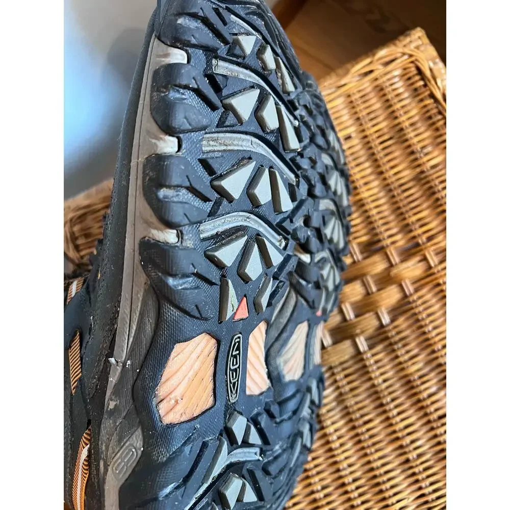 Keen Mens Sz 12 Targhee III Waterproof Mid Hiking Boot Dry Waterproof Trail Grip